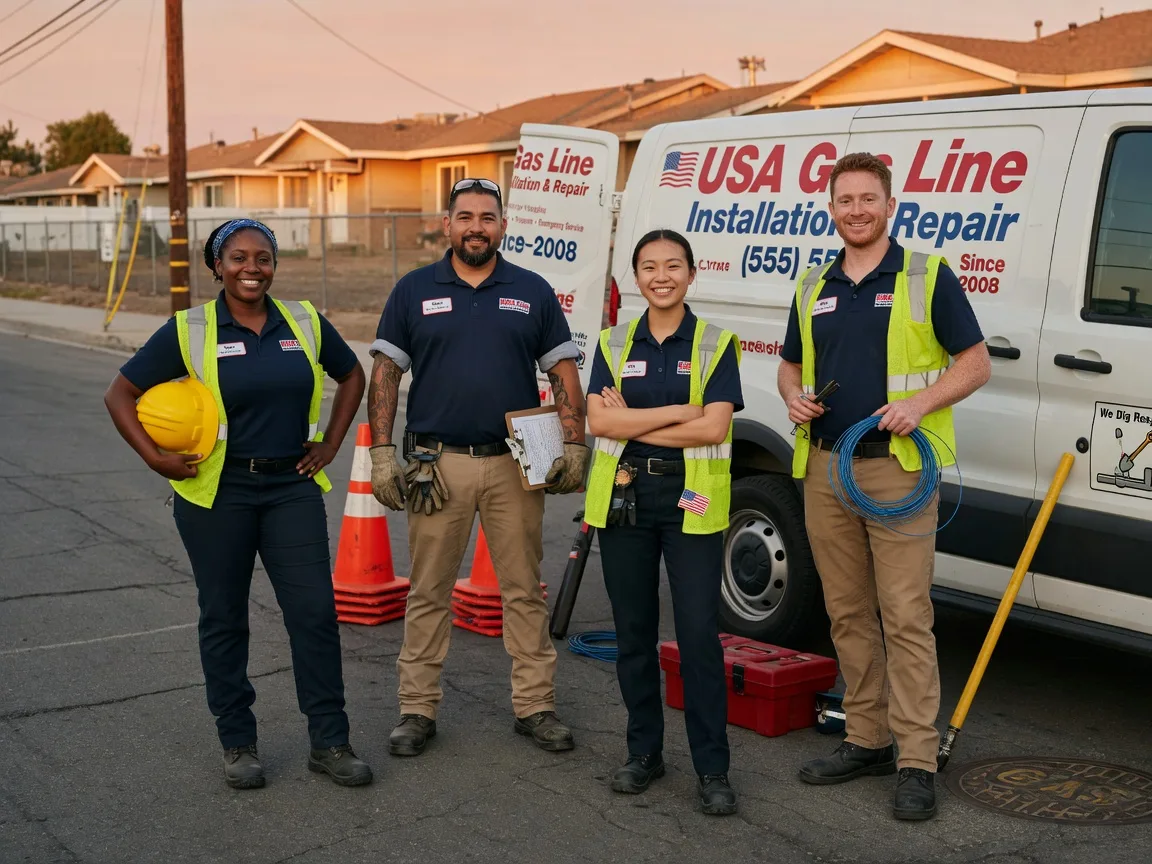 Gas Line Installation company in Fork, SC